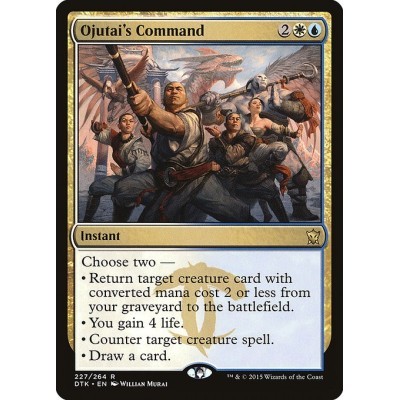 Ojutai's Command - DTK -...