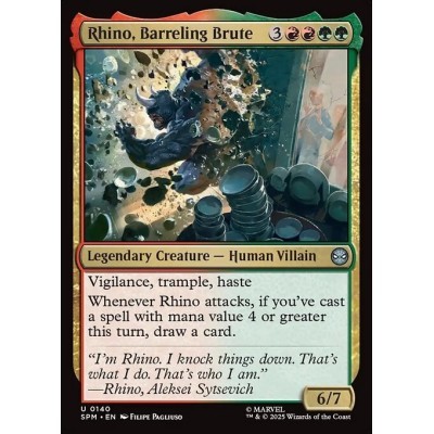 Rhino, Barreling Brute -...