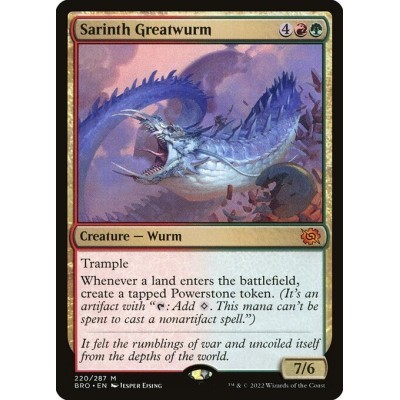 Sarinth Greatwurm - BRO -...