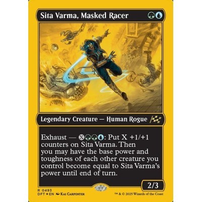 Sita Varma, Masked Racer -...