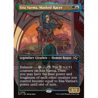 Sita Varma, Masked Racer -...